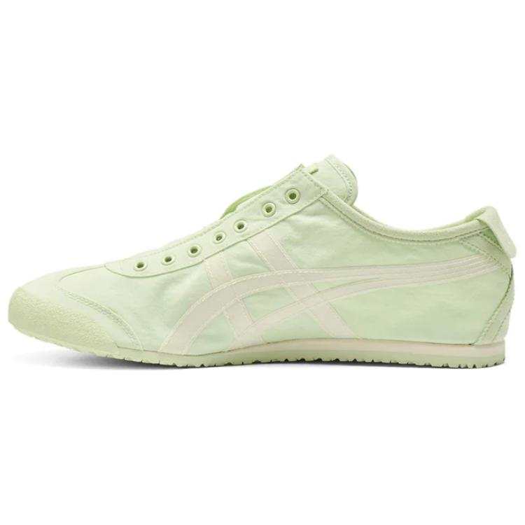 Onitsuka Tiger MEXICO 66 SLIP-ON Casual Shoes Unisex Women's Light Green