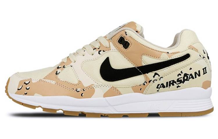 Nike Nike Air Span 2 II Premium Slip Resistant Lightweight Low top Casual Shoes Men's Camouflage