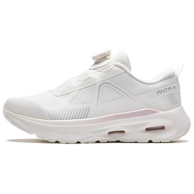Anta Shen Xing Pro Mesh Slip Resistant Abrasion Resistant Low top Casual Shoes Women's Ivory White