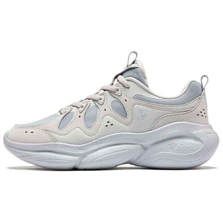 Erke Slip Resistant Coverage With Impact Resistance Low top Casual Shoes Women's Gray