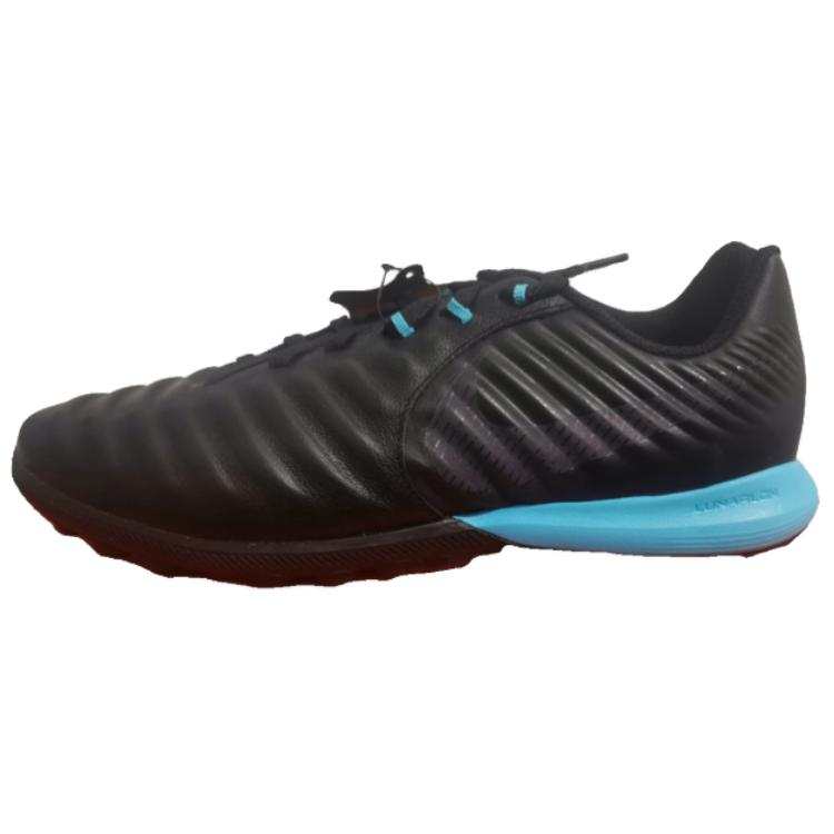 Nike Nike TF Turf Abrasion Resistant Lightweight Wear resistant And Lightweight Soccer Shoes Men's Black