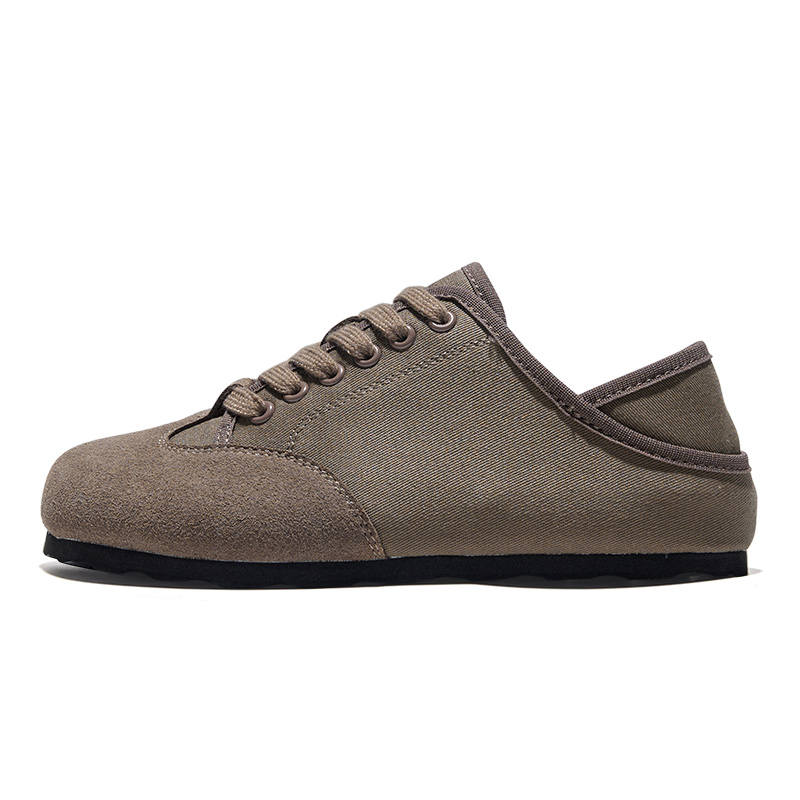 FEIYUE Abrasion-Resistant Breathable Low-top Casual Shoes Women's Brown