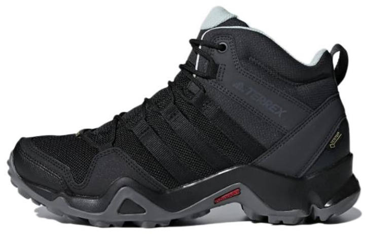Adidas Adidas Terrex Ax2rTerrex Ax2r Textile, Leather Comfortable Abrasion Resistant Mid top Casual Shoes Women's Black