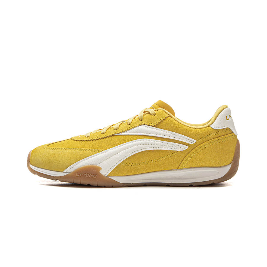 Li-Ning Li Ning Film TURBO Low top Casual Shoes Women's Yellow White