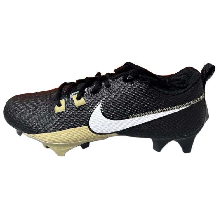 Nike Nike Vapor Edge Speed 360 2 Comfortable Abrasion Resistant Soccer Shoes Men's Black Gold
