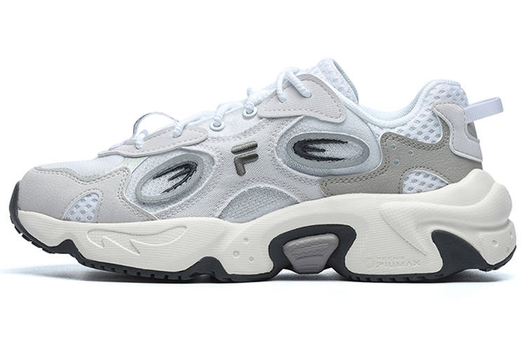 FILA FUSION Raccoon Sneakers 'White Grey' Women's