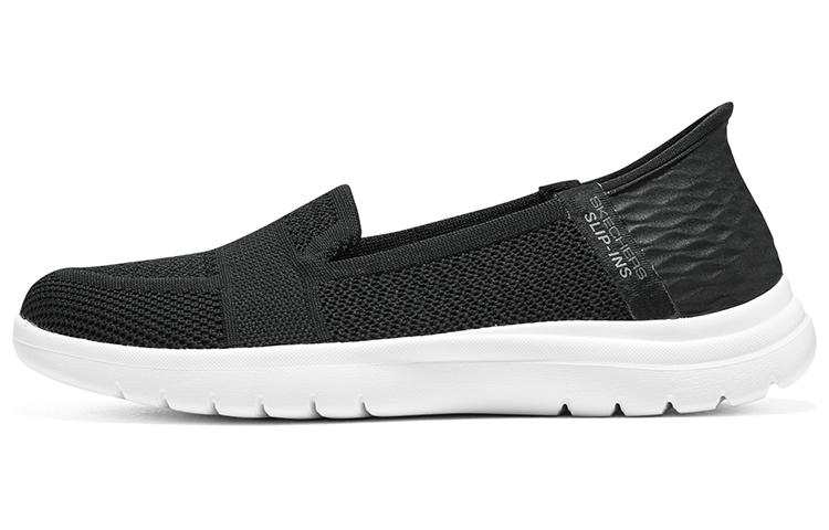 Skechers On The Go Flex Serene Slip Ins 'Black White' Women's