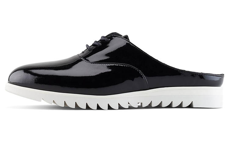 Onitsuka Tiger Oxford Sabot Abrasion Resistant Low top Casual Shoes Women's Black