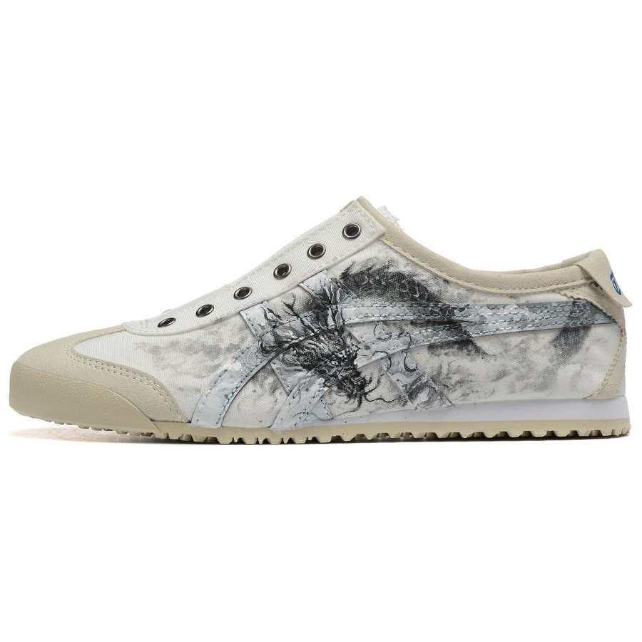 Onitsuka Tiger Mexico 66 Casual Shoes Unisex Low Top White Blue Red