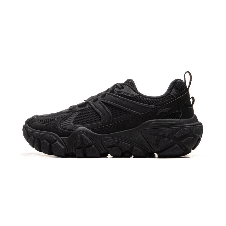 Li-Ning Li Ning Sand Dune Cushioning Slip Resistant Abrasion Resistant Breathable Height Increasing Low top Casual Shoes Men's