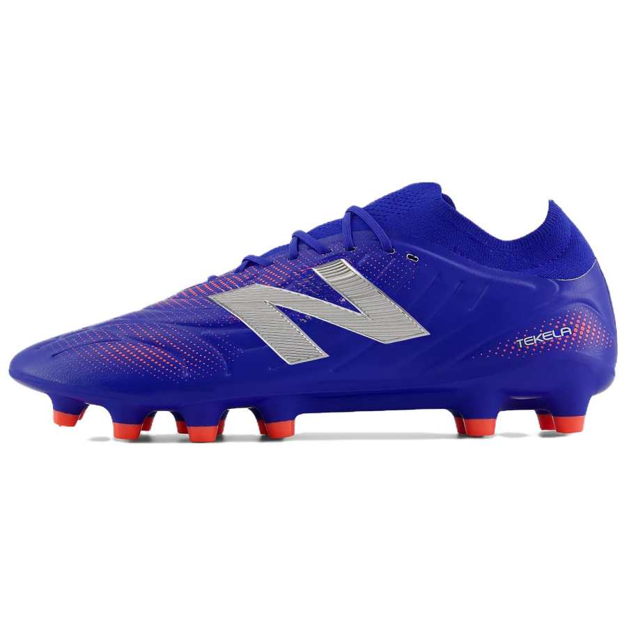 New Balance New Balance Tekela Pro Low Laced V5 Soccer Shoes Unisex Blue Red