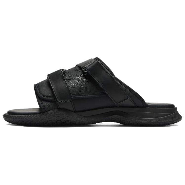Onitsuka Tiger OHBORI SLIDER 2.0 Comfortable And Lightweight Slip Resistant Slide Slippers Unisex Black
