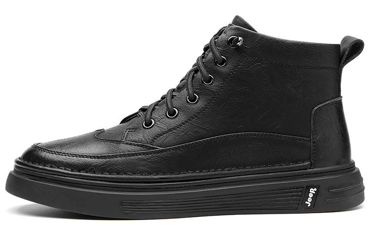 Jeep Jeep Combat Boots Men's High Top Black