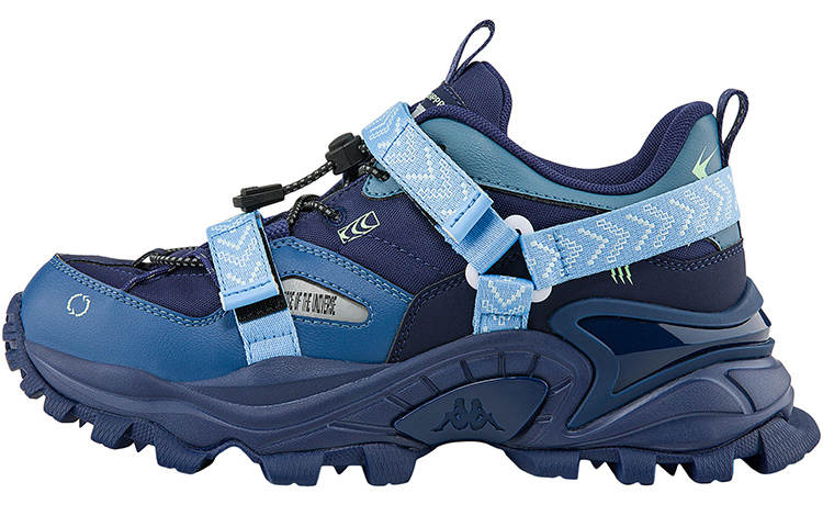 Kappa Player DJ Equipment Slip Resistant Abrasion Resistant Low top Casual Shoes Unisex Mid Century Modern Blue
