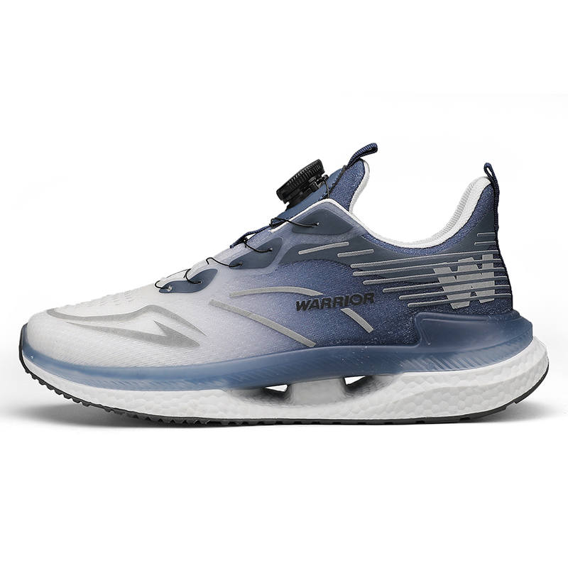 Warrior Textile, Cow Leather Breathable Rebound Breathable And Resilient Low top Casual Shoes Men's