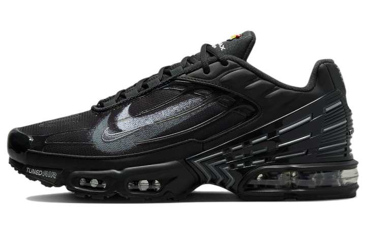 Nike Nike Air Max Plus 3 Stencil Swoosh Black