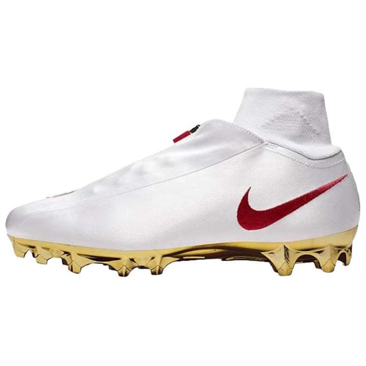 Nike Nike Vapor Untouchable Pro 3 Abrasion Resistant Soccer Shoes Men's White Gold