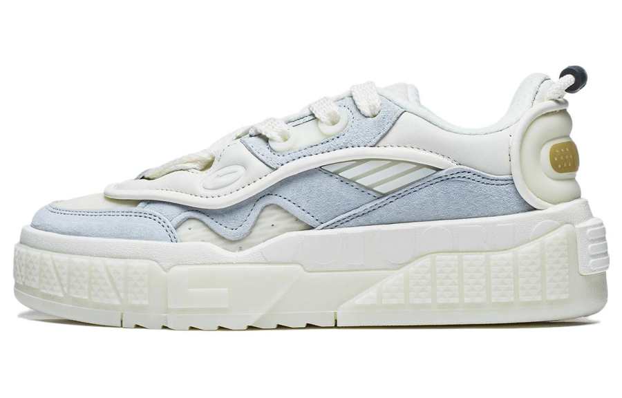 Li-Ning Disney x Li Ning 001 UNBLOCK Slip Resistant Abrasion Resistant Low top Sports Casual Shoes Women's White Blue