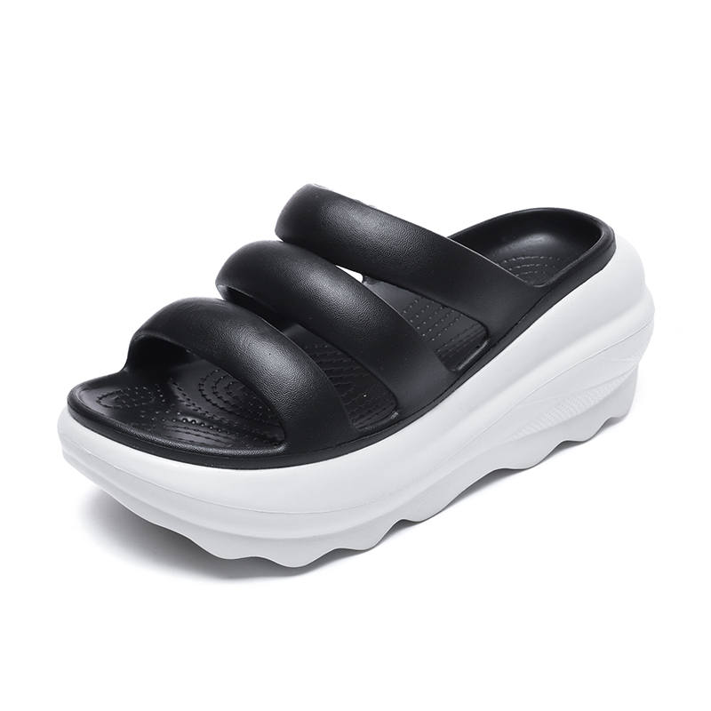JSWEI JSWEI Quiet Slip Resistant Cushioning Slide Slippers Women's