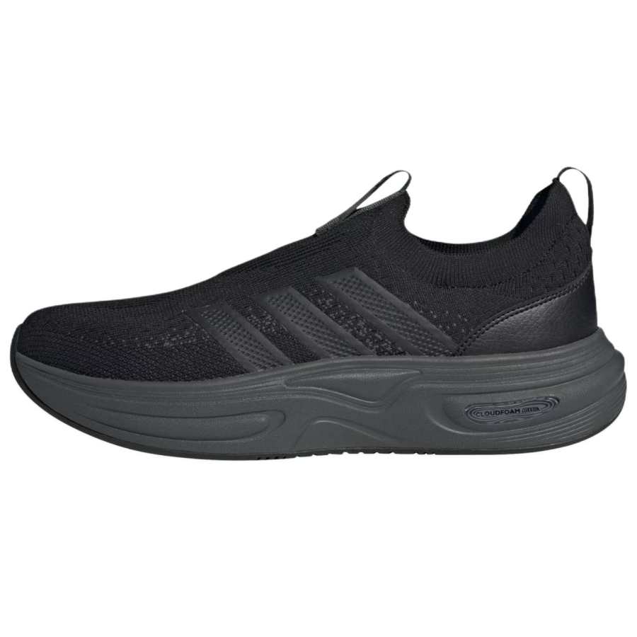 Adidas Adidas Cloudfoam Abrasion Resistant Breathable Casual Shoes Men's Black