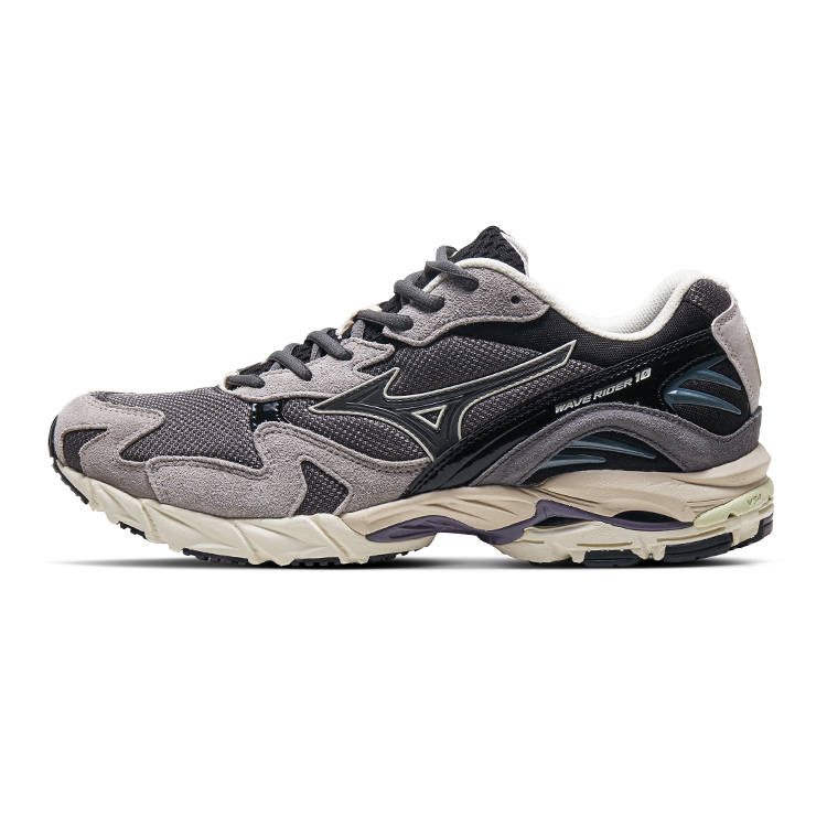 Mizuno Wave Rider 10 Comfortable Round Toe Cushioning Slip Resistant Abrasion Resistant