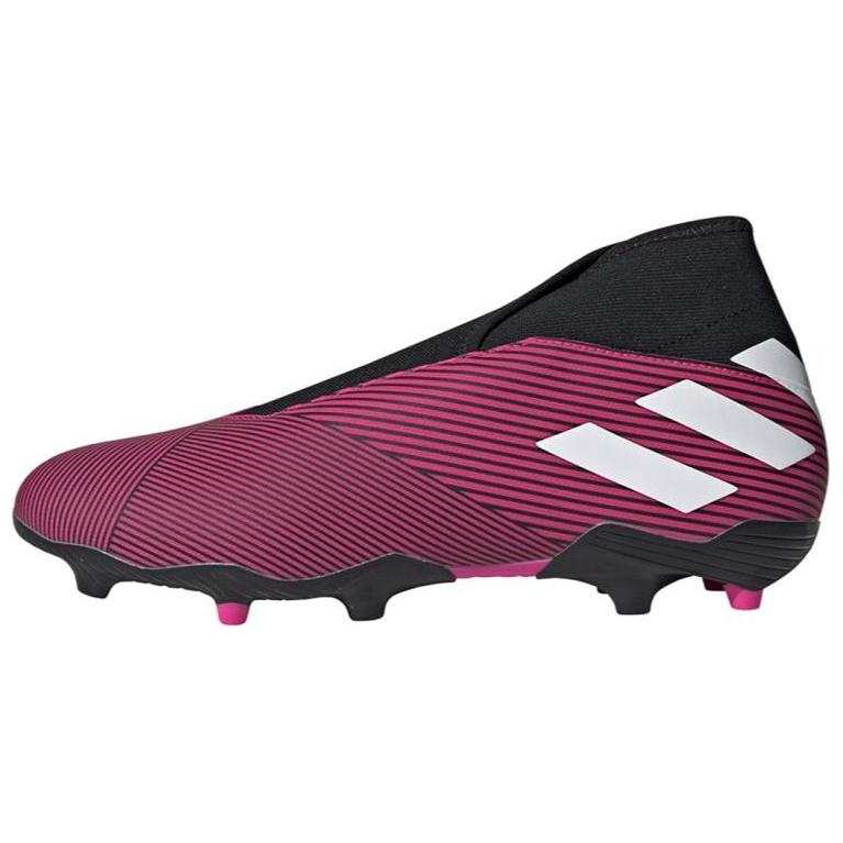 Adidas Adidas Nemeziz 19.3 FG Firm Ground Slip Resistant Abrasion Resistant Soccer Shoes Men's Purple Pink