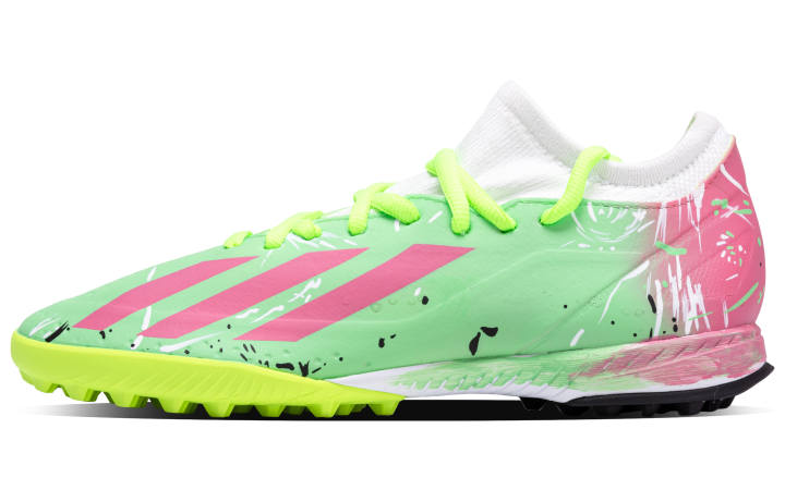 Adidas Adidas X Crazyfast.3 TF Turf Firm Ground, Artificial Turf PU Leather Slip Resistant Abrasion Resistant Soccer Shoes