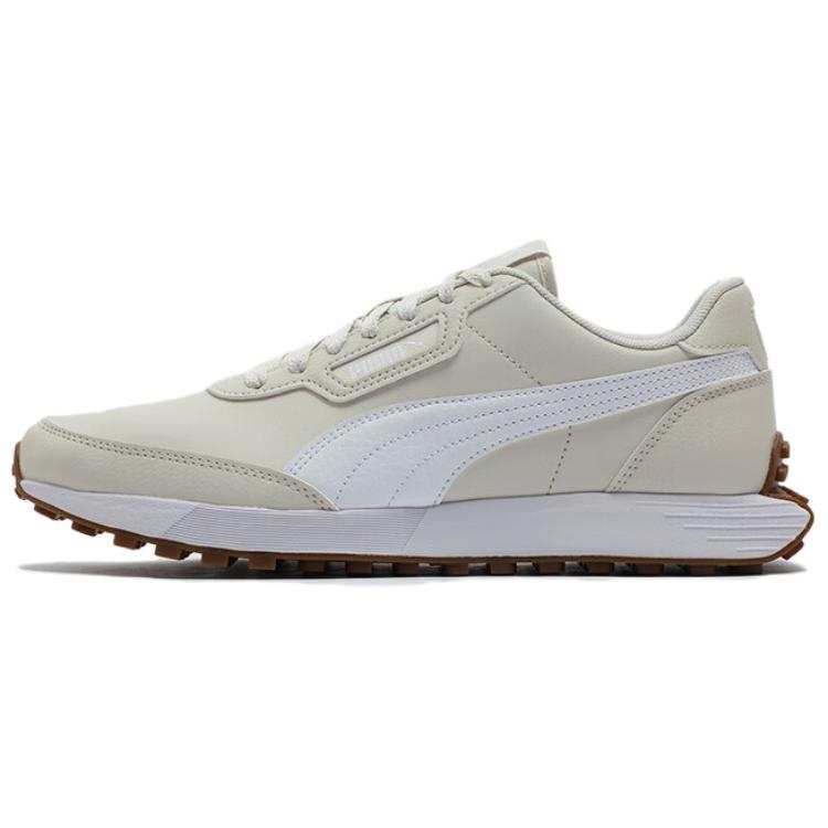 PUMA Abrasion Resistant Abrasion Resistant Low top Casual Shoes Unisex Ecru