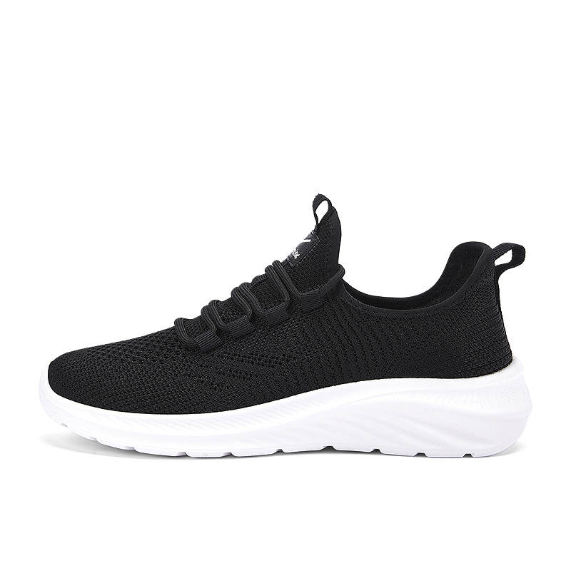 Warrior Mesh Height Increasing Lightweight Low top Casual Shoes Women's Black