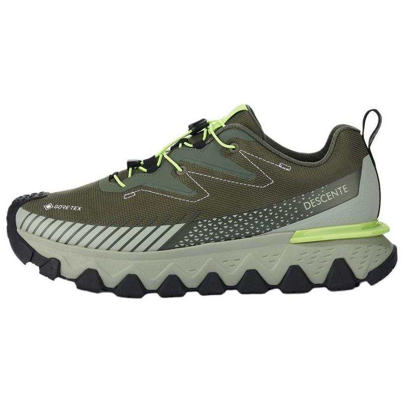 DESCENTE SKI STYLE Low top Casual Shoes Unisex Army Green