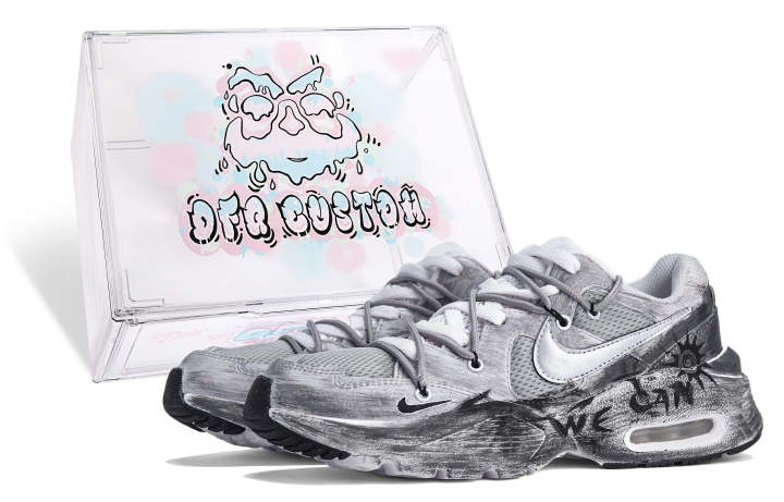 Nike Nike Air Max Fusion Low top Casual Shoes Men's Silver Gray