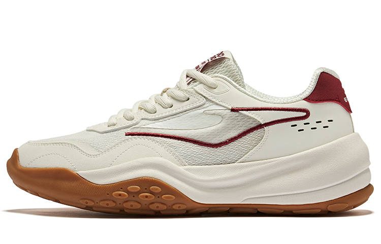 Erke Cheese Comfortable And Breathable Cushioning Slip Resistant Cushioning Slip Resistant Low top Casual Shoes Men's