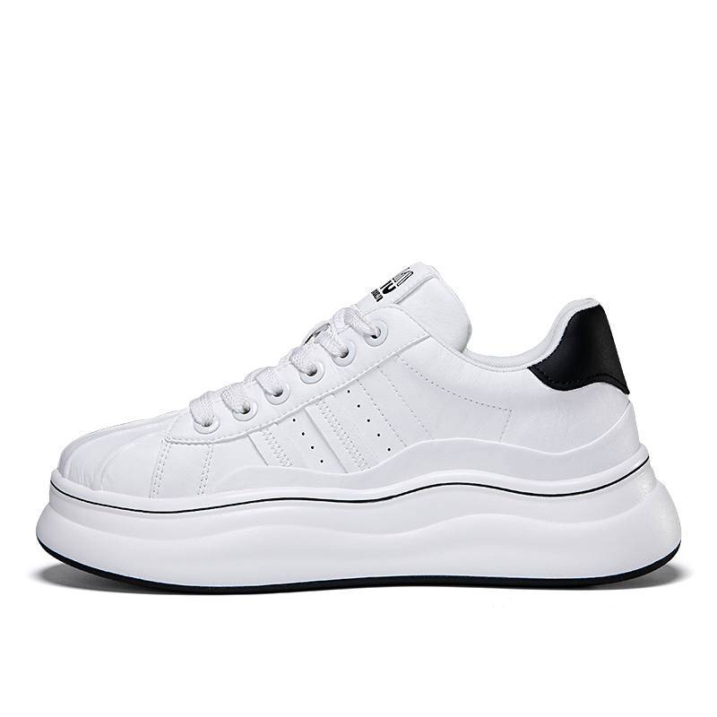 SAIFEINU Cushioning Height Increasing Low top Casual Shoes Men's