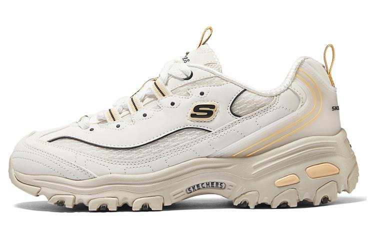 Skechers D'Lites 1.0 Mesh, Textile, Synthetic Leather, Artificial Leather Comfortable Low top Casual Shoes Women's