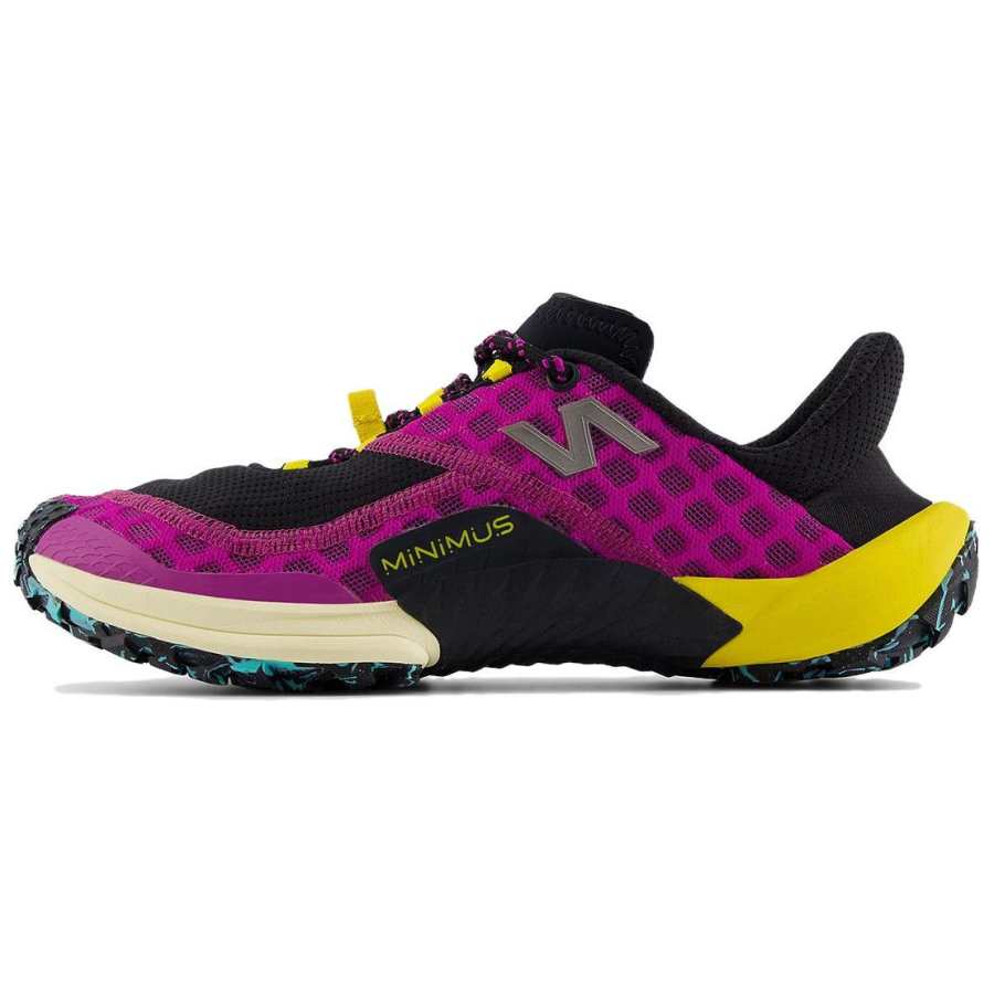 New Balance New Balance Abrasion Resistant Low top Casual Shoes Unisex Purple Black