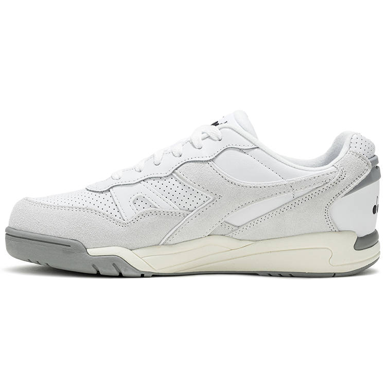 Diadora Winner Pu Slip Resistant Abrasion Resistant Low top Casual Shoes Unisex White