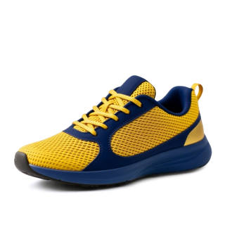 Snow Know The Answer (SKTA) Snow Know The Answer SKTA Cushioning, Wear Resistant Low top Casual Shoes Men's Yellow