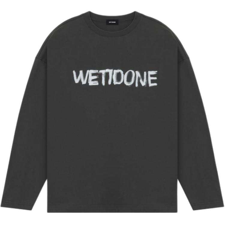 WE11DONE WE11DONE T Shirts Unisex Black Crew Neck