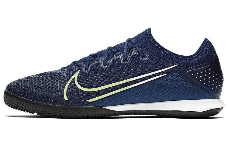 Nike Nike Mercurial Vapor 13 IC/in Indoor Fabric Cushioning Slip Resistant Abrasion Resistant Soccer Shoes Men's Dark Blue