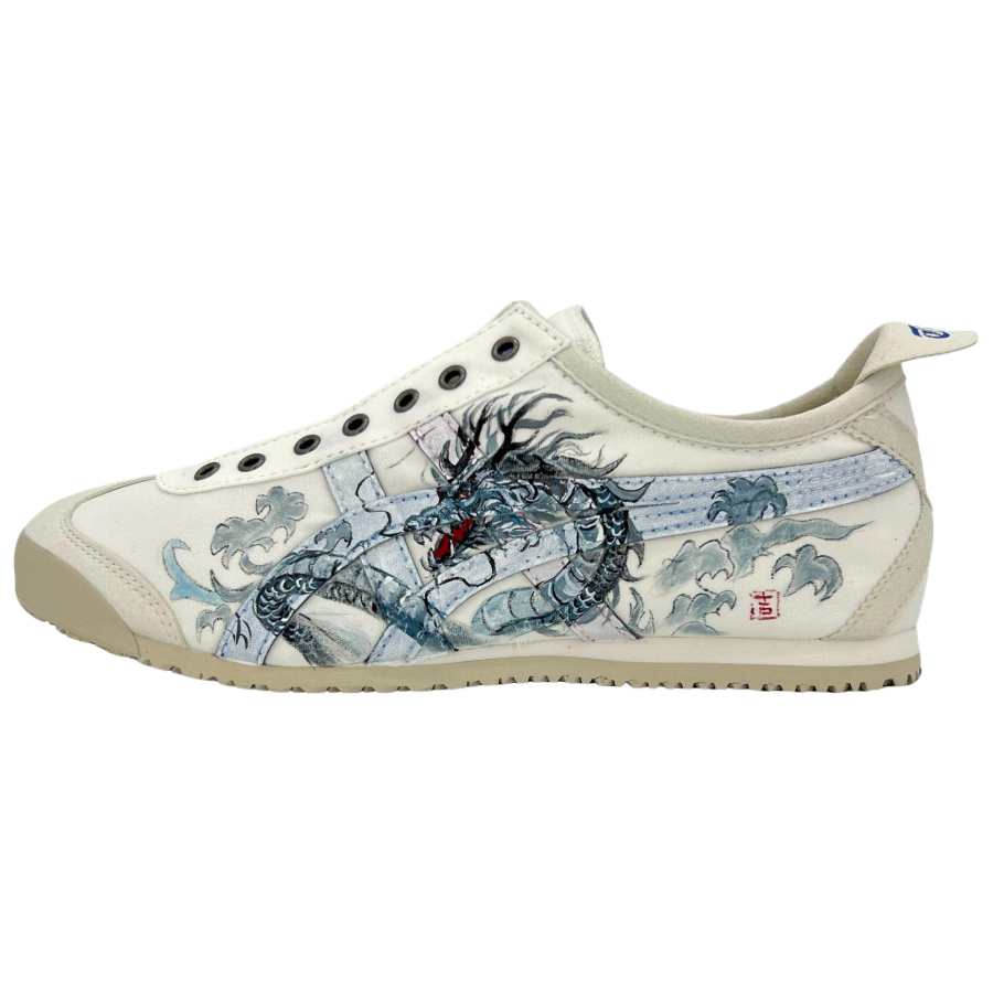 Onitsuka Tiger MEXICO 66 Slip Resistant, Abrasion Resistant, Breathable Low top Casual Shoes Unisex White