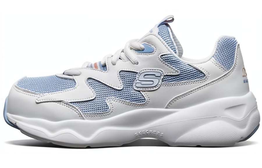 Skechers D'Lites Airy White/Blue Women's