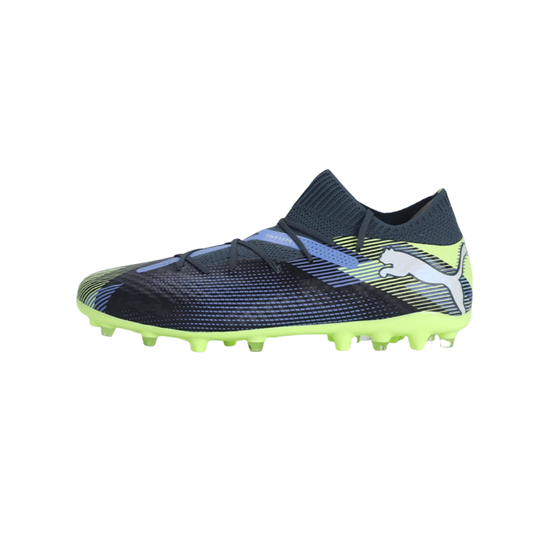 PUMA FUTURE 7 Soccer Shoes Unisex Black Blue
