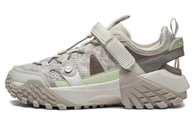 Li-Ning Li Ning CF Linian V2 Slip Resistant Abrasion Resistant Low top Sports Casual Shoes Men's Moonlight Gray