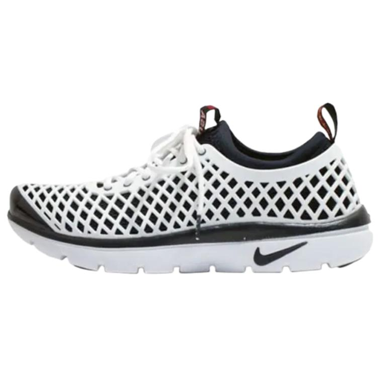 Nike Nike Abrasion Resistant Low top Casual Shoes Men's Black White