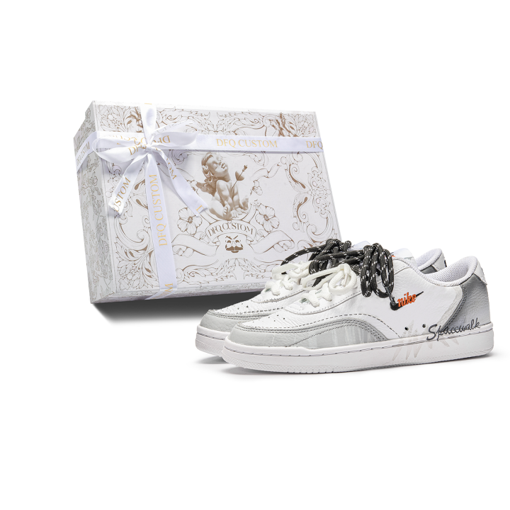 Nike Nike Court Vintage Box, Subtle Texture Revealed Slip Resistant Abrasion Resistant Slip Resistant Abrasion Resistant
