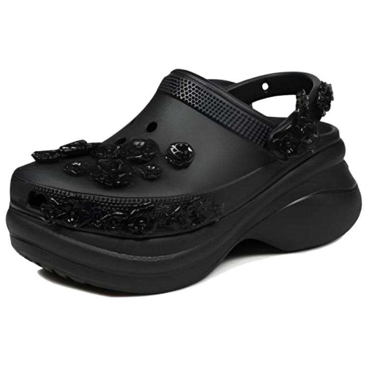 Crocs Crocs Bae Translucent Floral Clog Clogs Women's Black