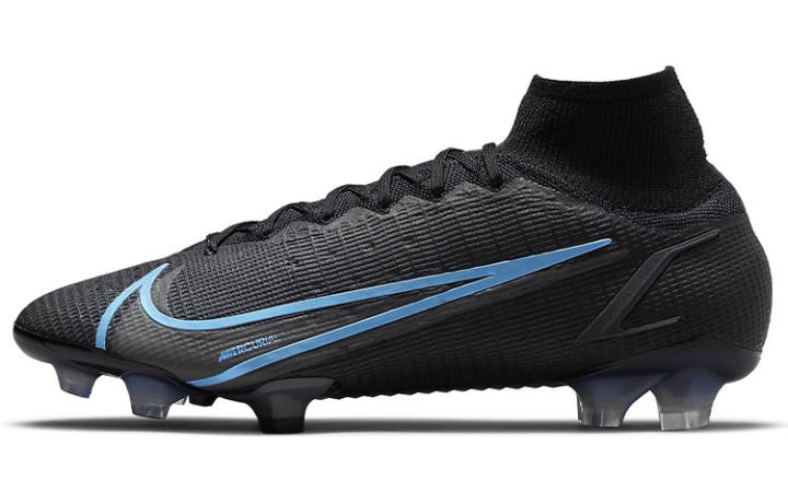 Nike Nike Mercurial Superfly 8 Elite Fg Black Light Blue