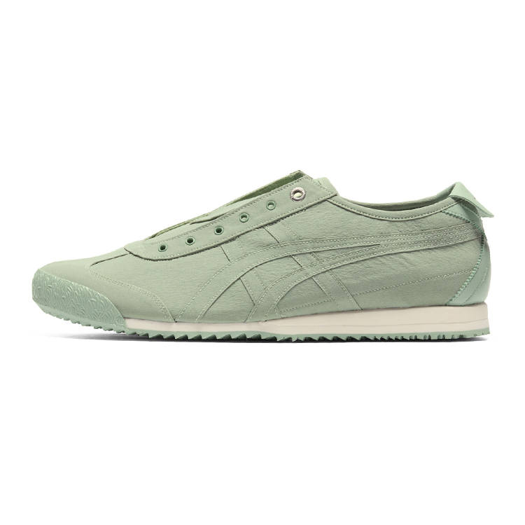 Onitsuka Tiger MEXICO 66 SLIP on Low top Casual Shoes Unisex Green
