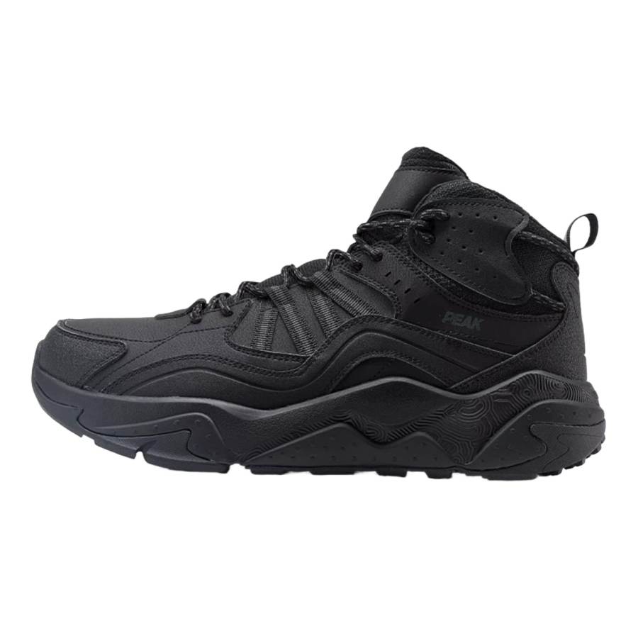 PEAK State Pole Mountain Hiking Shoes High top Casual Shoes Men's Black