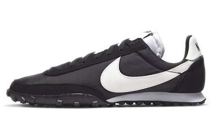 Nike Nike Waffle Racer Low top Sports Casual Shoes Unisex Black White